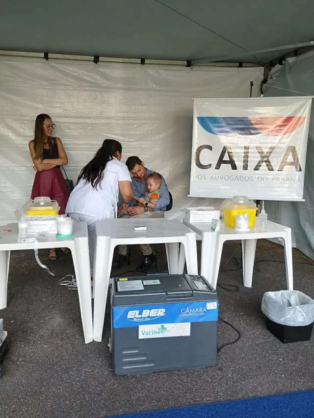 Campanha de Vacinação Contra Gripe da CAAPR imuniza 241 advogados e dependentes em São José dos Pinhais