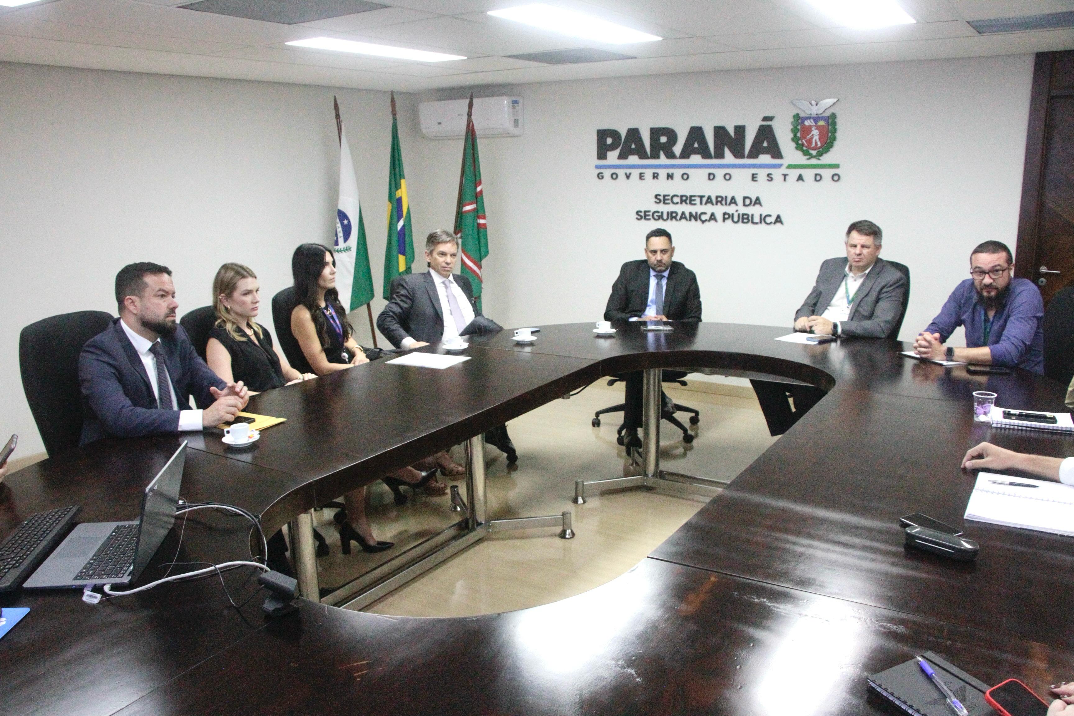 Representantes da OAB Paraná se reúnem com autoridades da Sesp para traçar estratégias contra o golpe do falso advogado